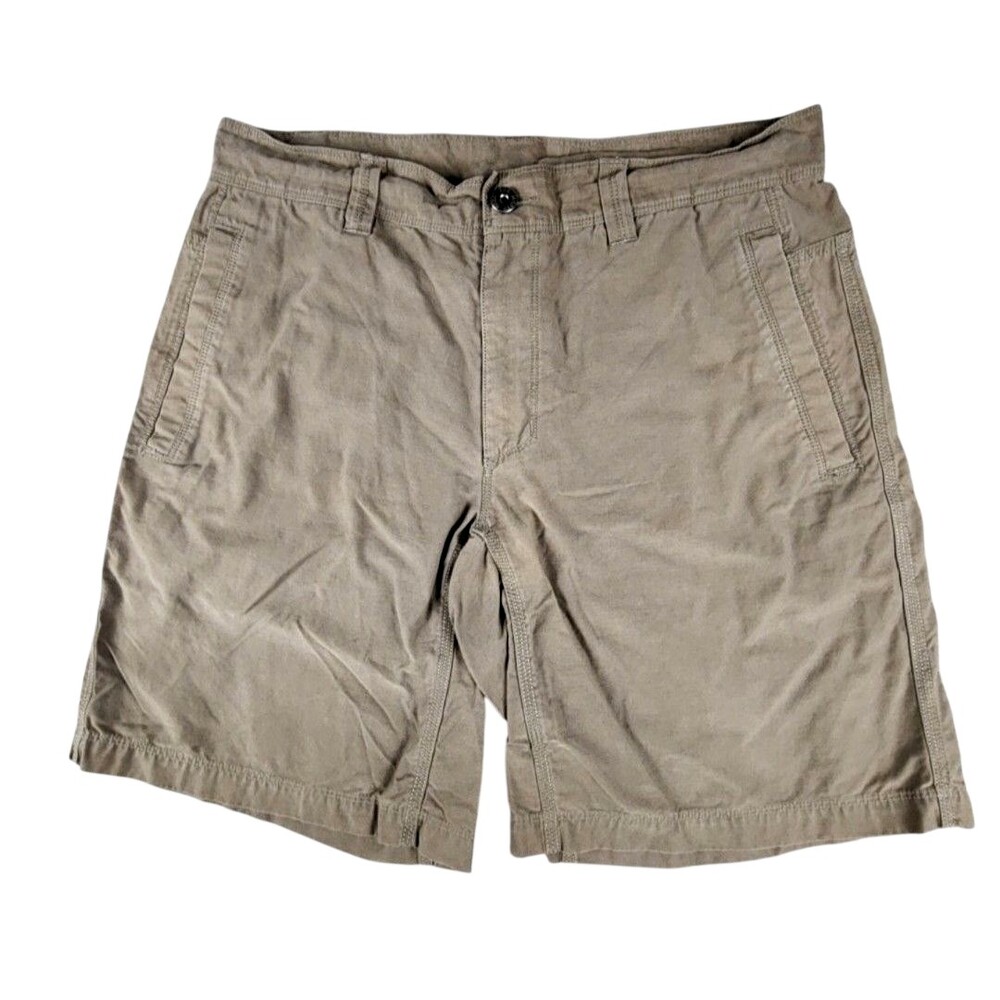 The North Face Shorts Mens 32 Brown Chino Cotton Nylon Casual Summer Hiking